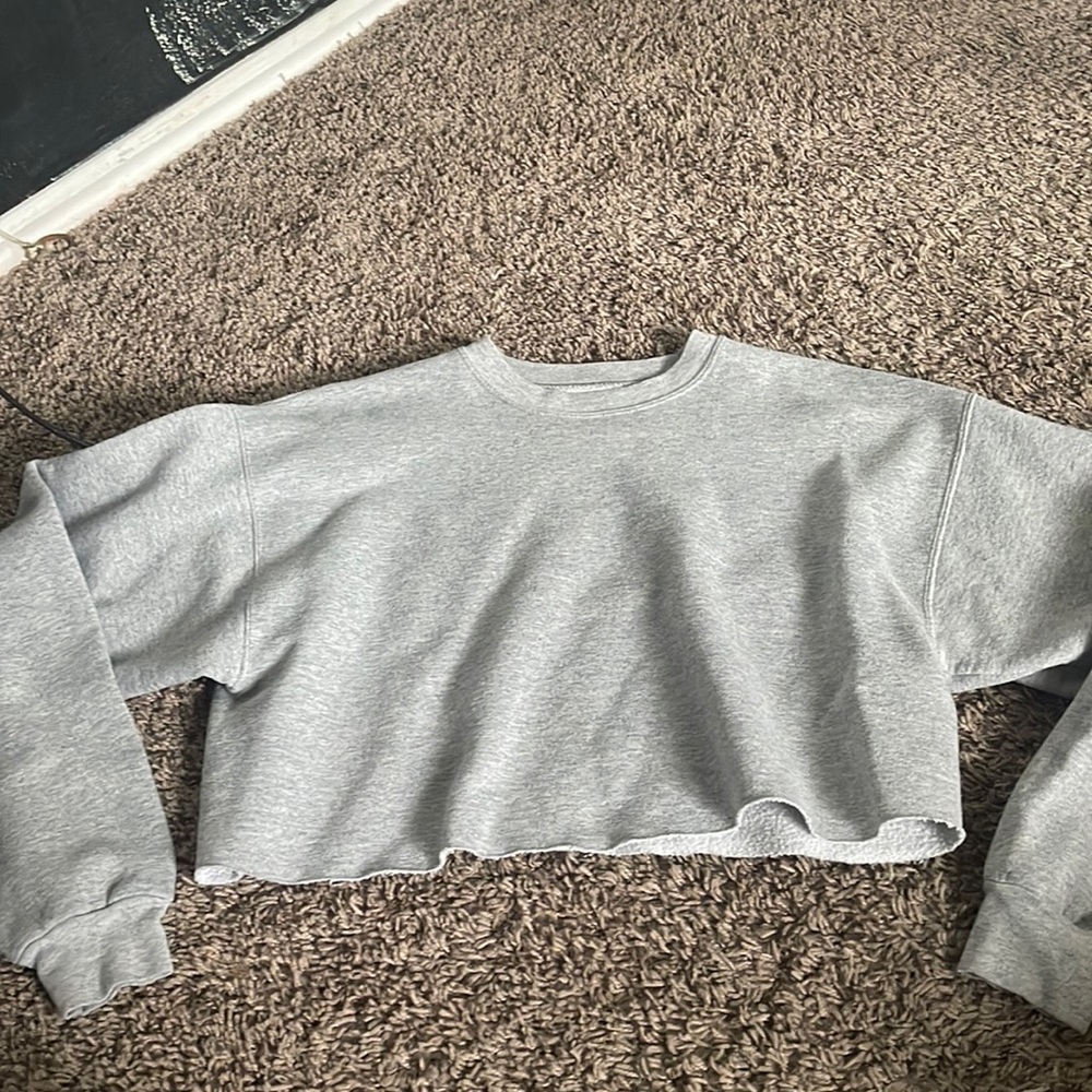 cropped sweater